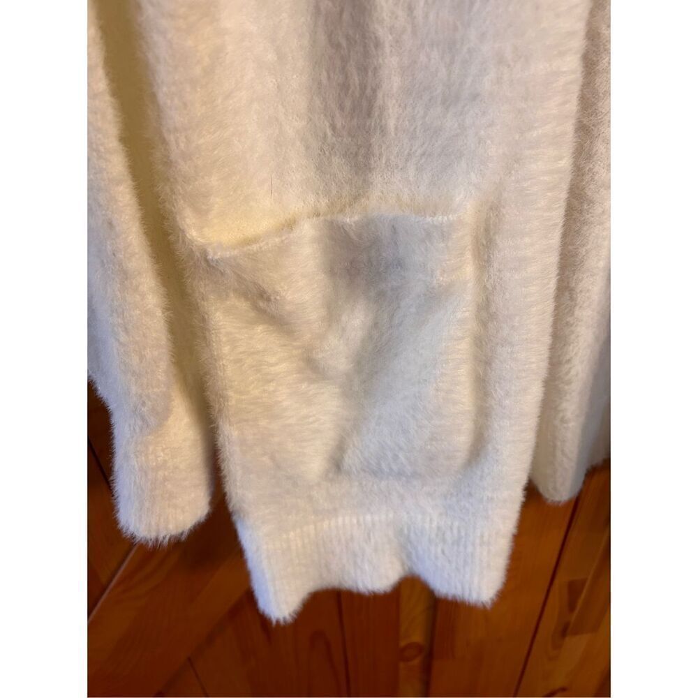 89th Madison Long Form Cardigan Size Large Ivory Long Sleeve Nwt (4755) Read — image 3 of 8